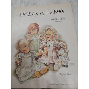 1976 Dolls of the 1930s, Paper dolls by Janet Nason Oversized